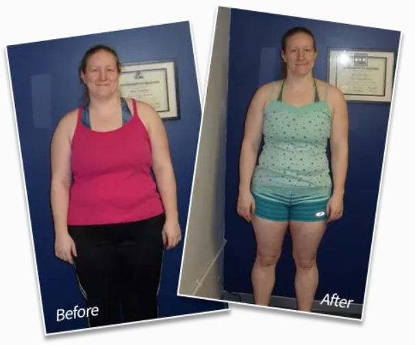 “A year later and I couldn’t believe I had lost an amazing 40 lbs!”